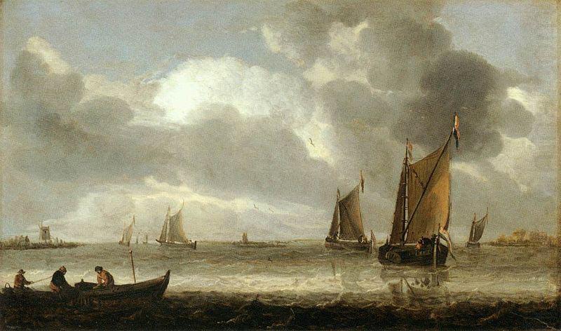 The Silver Seascape, Abraham van Beijeren